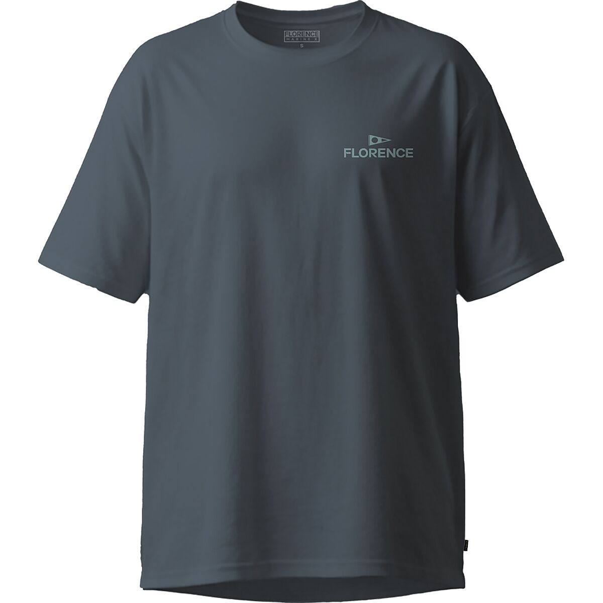 Image of Florence Marine X Crew T-Shirt - Men's Storm, S