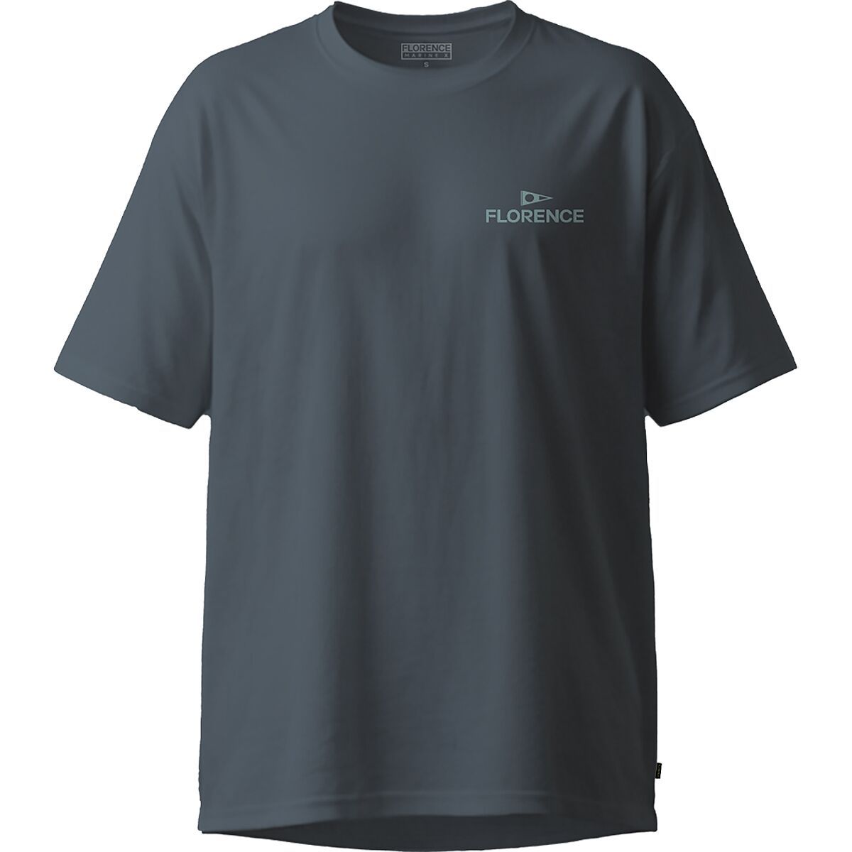 Image of Florence Marine X Crew T-Shirt - Men's Storm, L