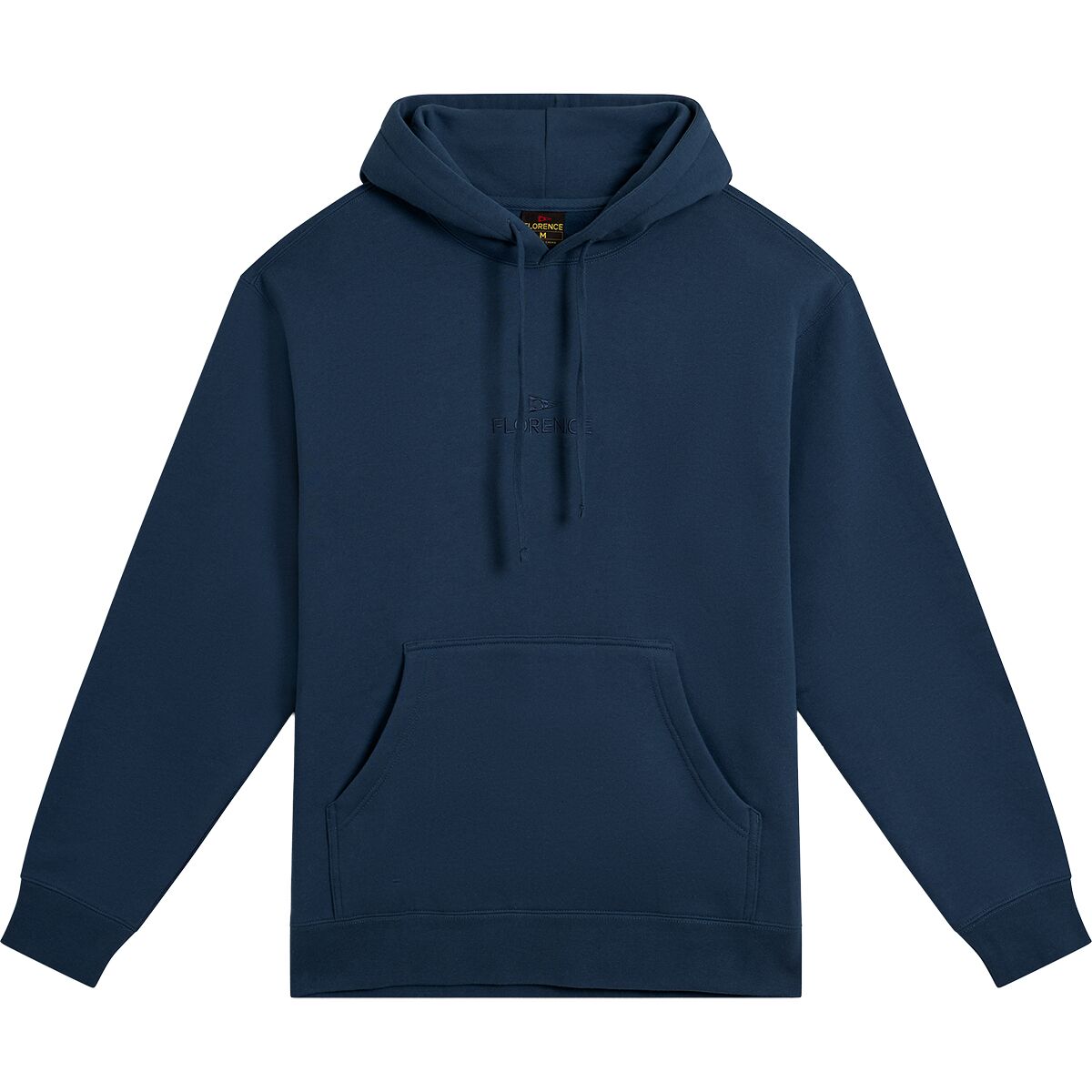 Image of Florence Marine X Florence Embroidered Hoodie - Men's Dark Blue, L
