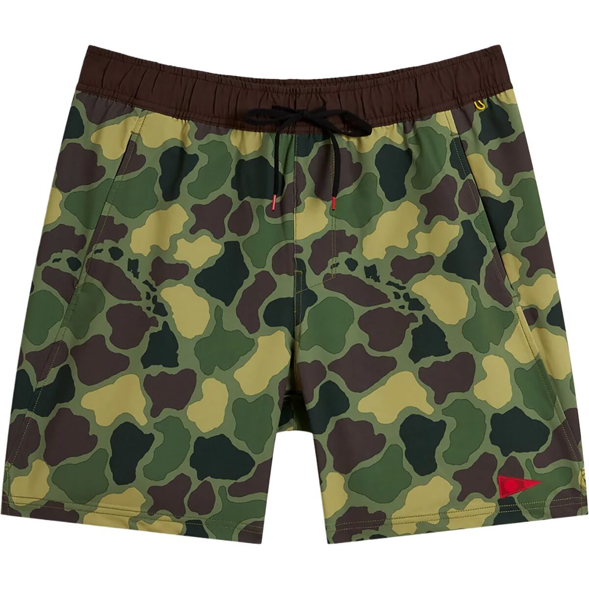 Image of Florence Marine X Standard Issue Elastic Short - Men's Tropic Green Camo, S