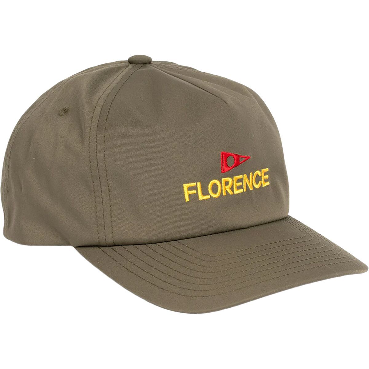Florence Marine X Logo Twill Hat Burnt Olive, One Size