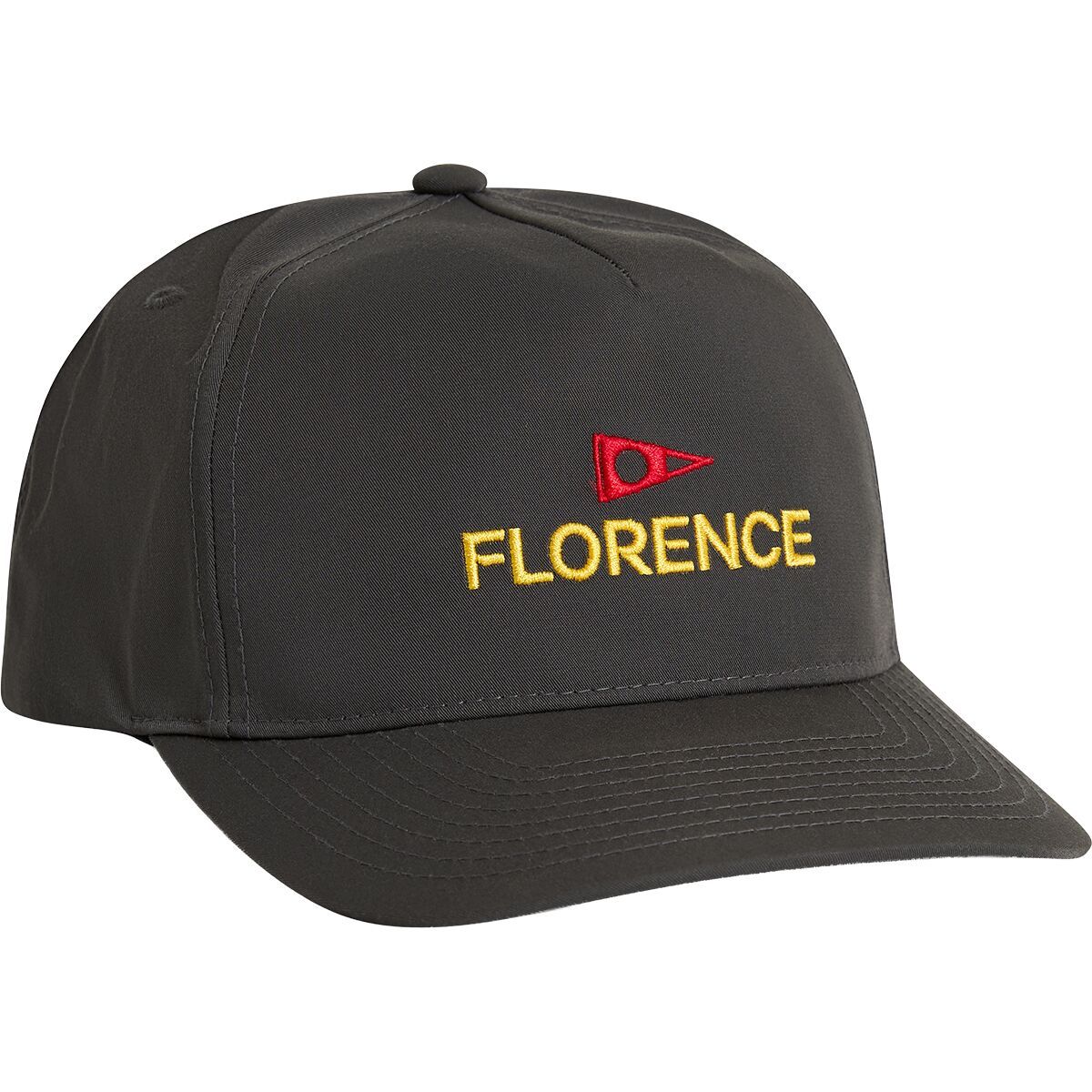 Image of Florence Marine X Logo Structured Twill Hat Charcoal, One Size