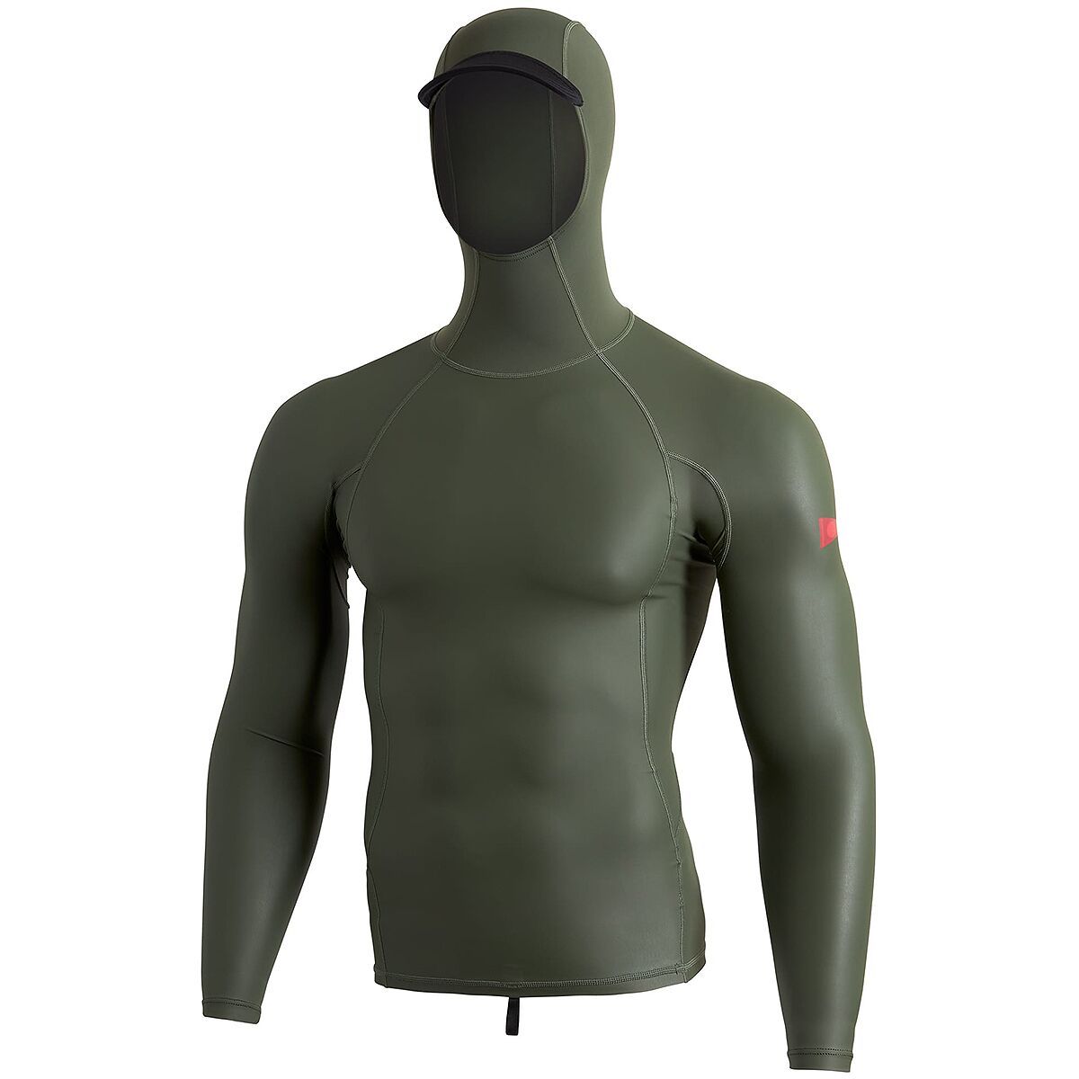 Image of Florence Marine X Windshield LS Hooded Rashguard 2.0 - Men's Thyme, M