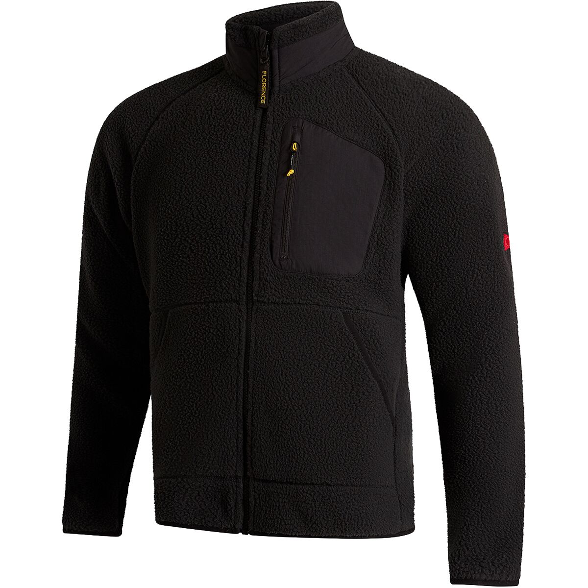 Image of Florence Marine X High Pile Utility Fleece Jacket - Men's Black, XL