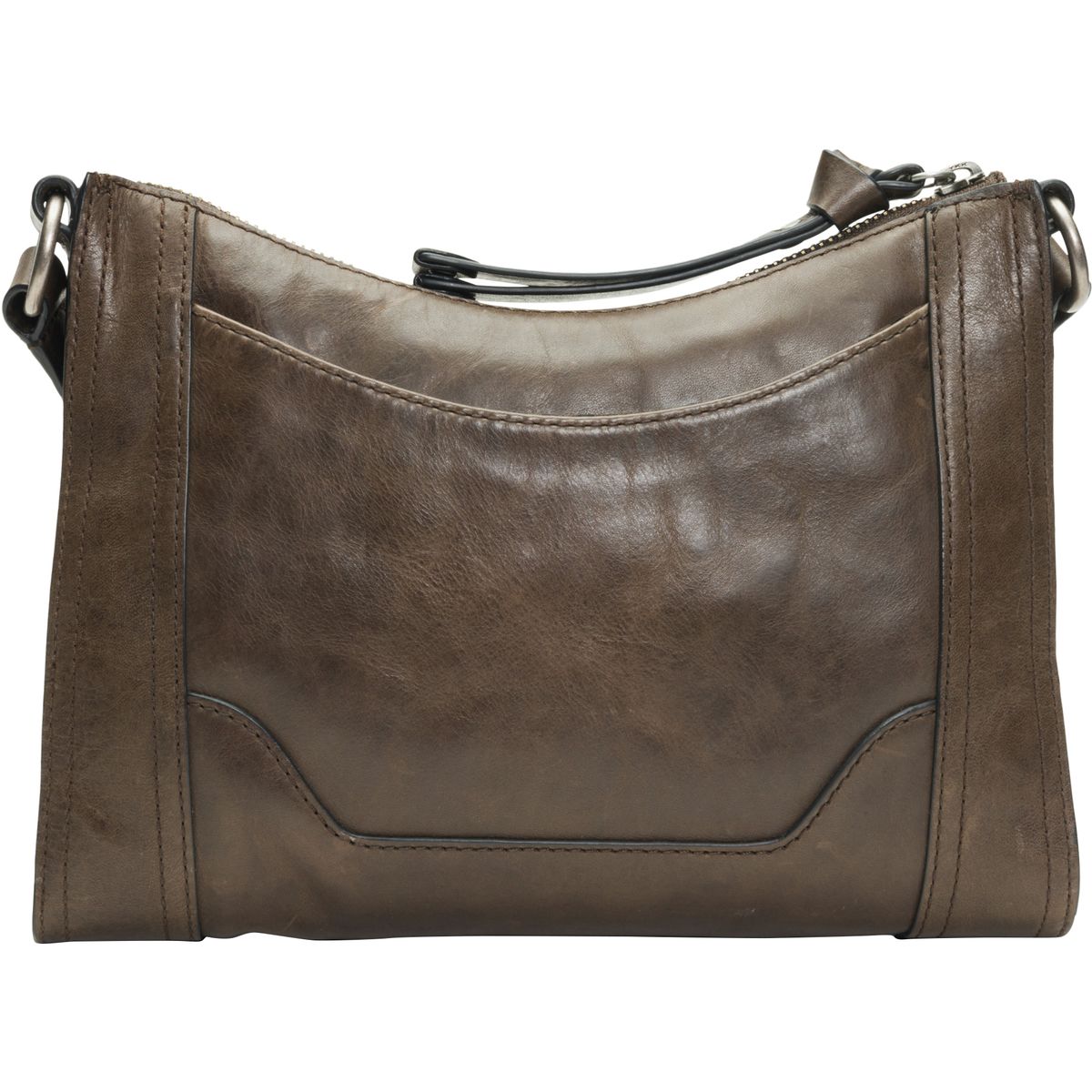 Frye Women’s Melissa Zip Crossbody Bag – Genuine Leather, Adjustable Strap, Back Pocket – 11.5” X 8.5” - View #6