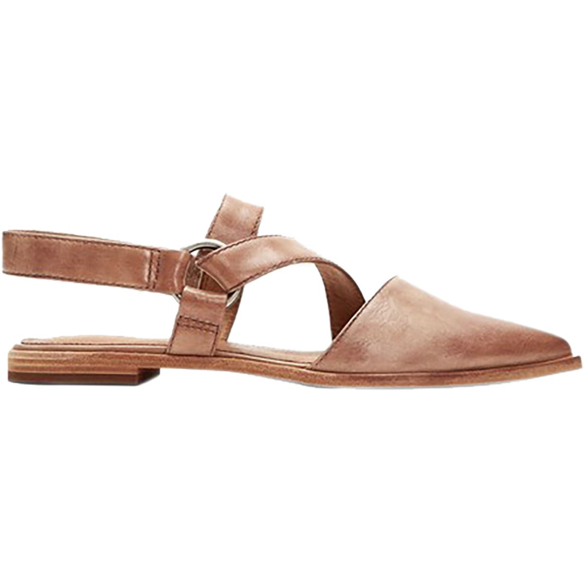 Frye kenzie deals strappy harness flats