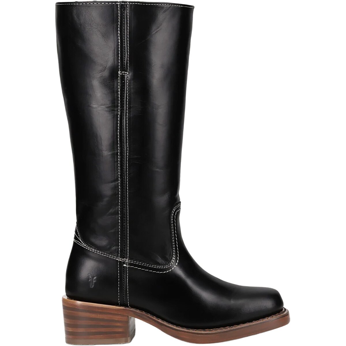 Image of Frye Campus 14L Wide Calf Boot - Women's Jet Black, 11.0