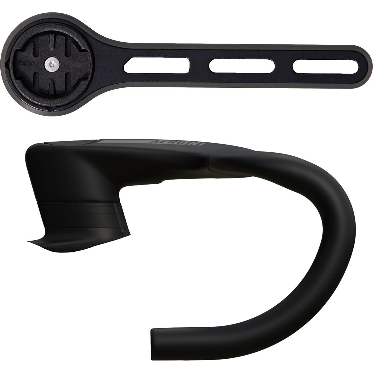 Forza Forza G1 Integrated Gravel Cockpit Black, 90mm/38cm