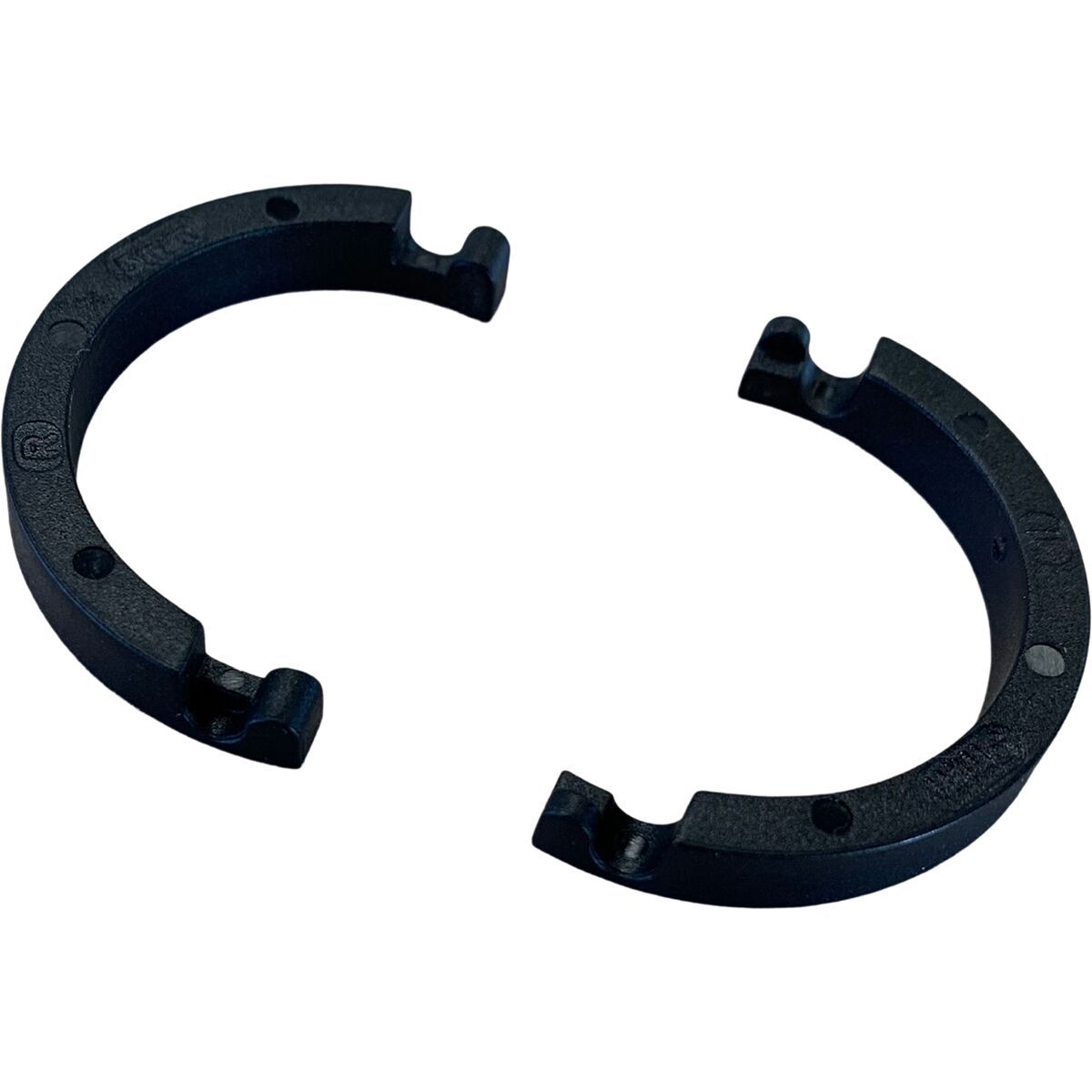Image of Forza 2 piece round puzzle spacer Black, 10 x 5mm