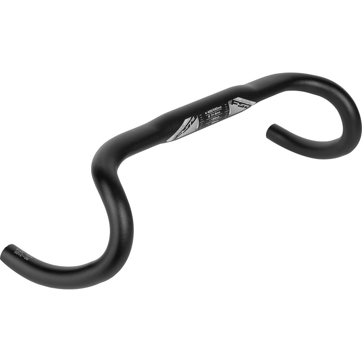 Image of FSA Adventure Compact Handlebar Black, 42cm