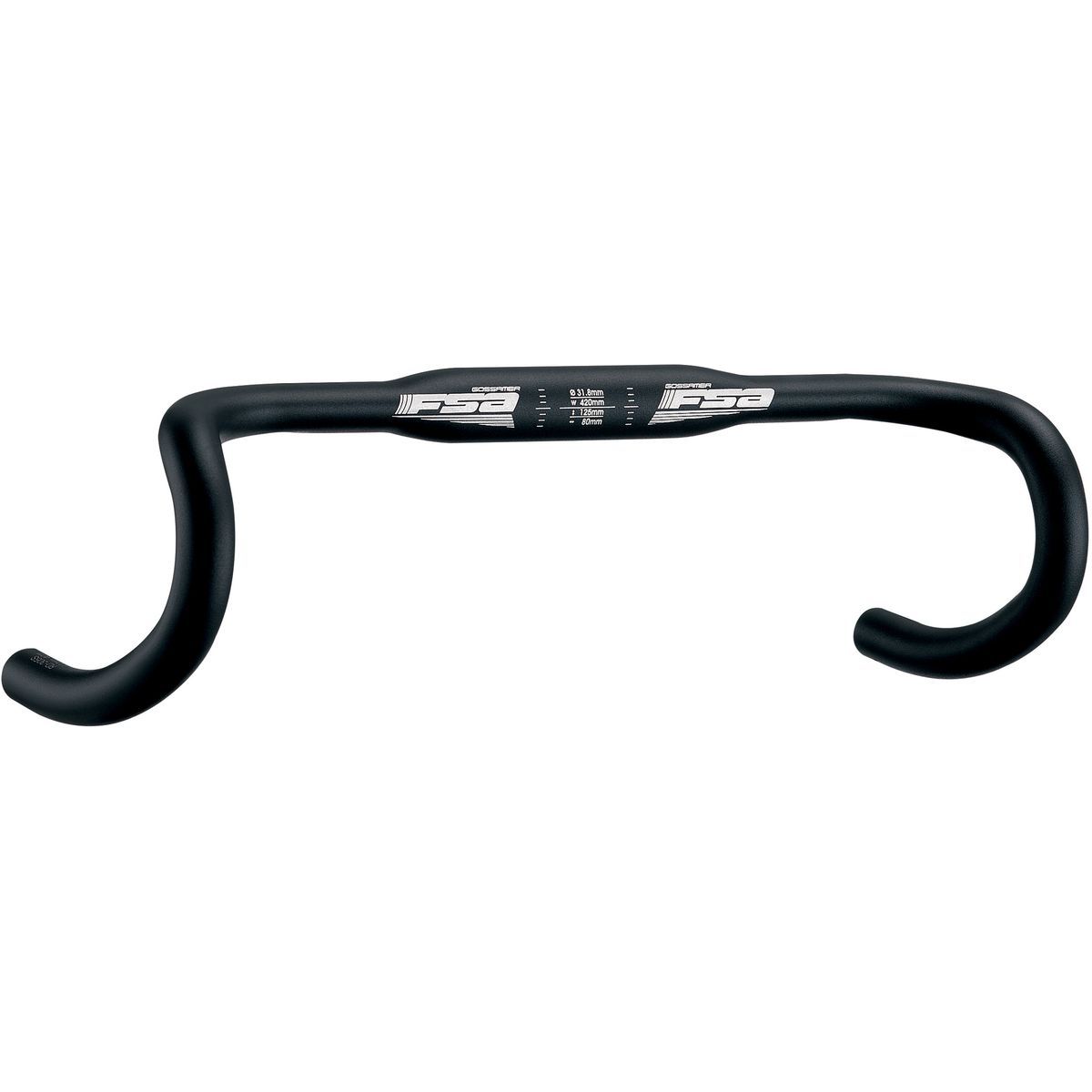 Image of FSA Gossamer Wing Compact Black, 42cm