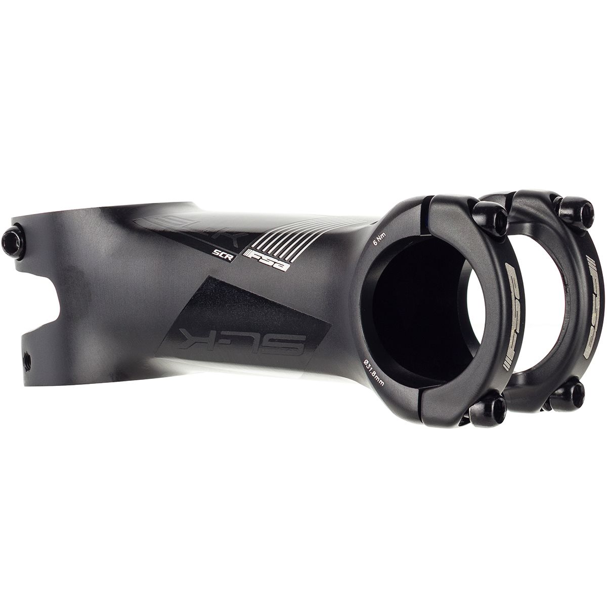Image of FSA SL-K SCR Stem Black, 70mm