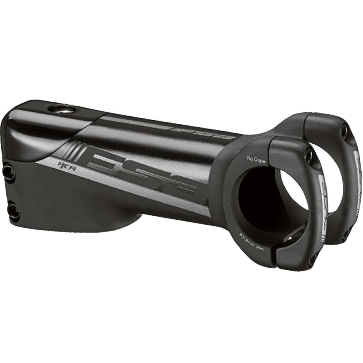 Image of FSA Non-Series ACR Stem Black Graphic, 80mm/-6 Deg