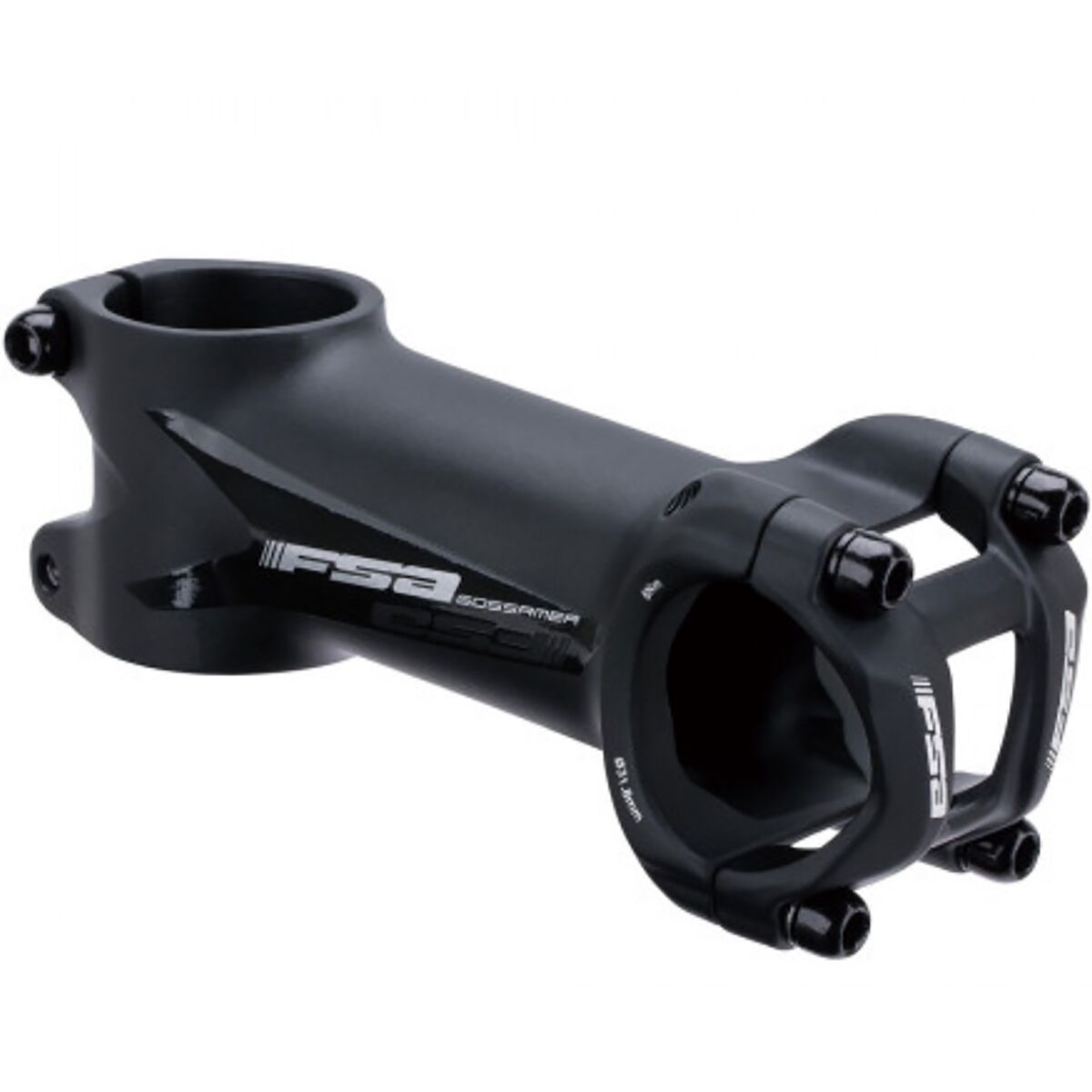 Image of FSA Gossamer Stem Black, 80mm