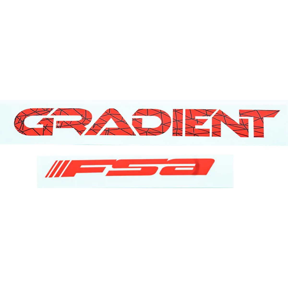 Image of FSA Gradient MTB Handlebar Sticker Red, One Size