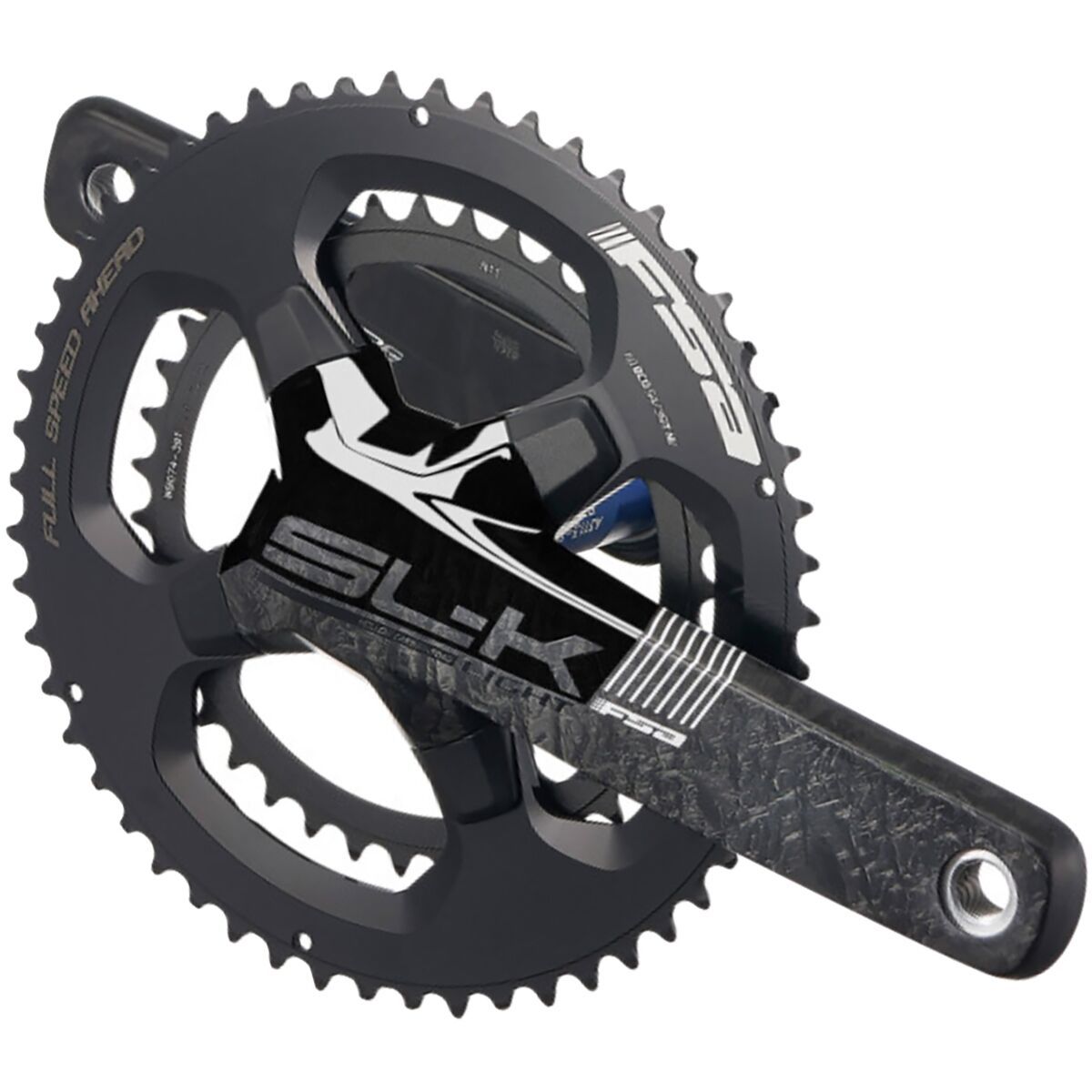 Image of FSA SL-K Light 2x Crankset 11-Speed, 172.5mm, 53/39t