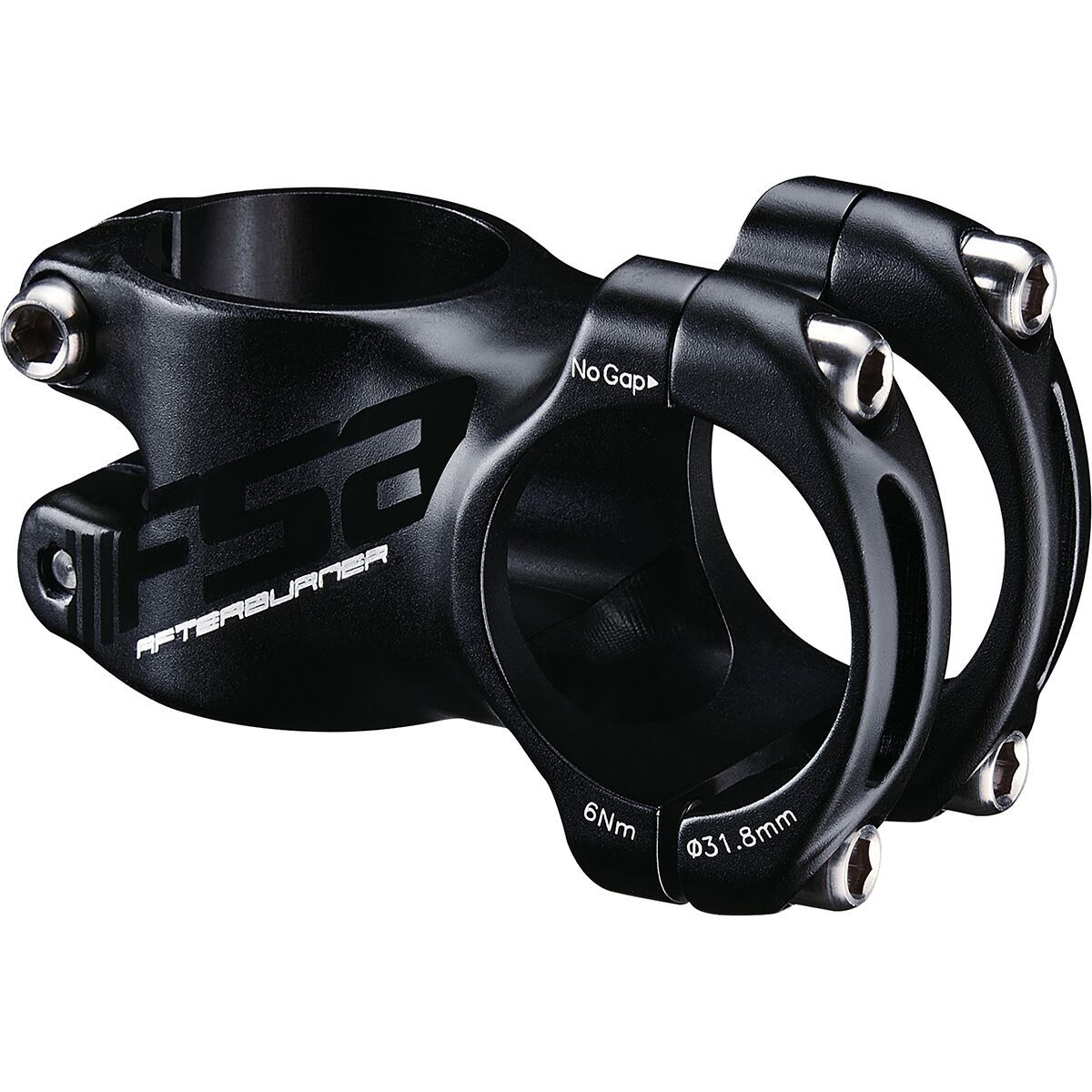 Image of FSA Afterburner Light Weight Stem Black, 31.8x35mm