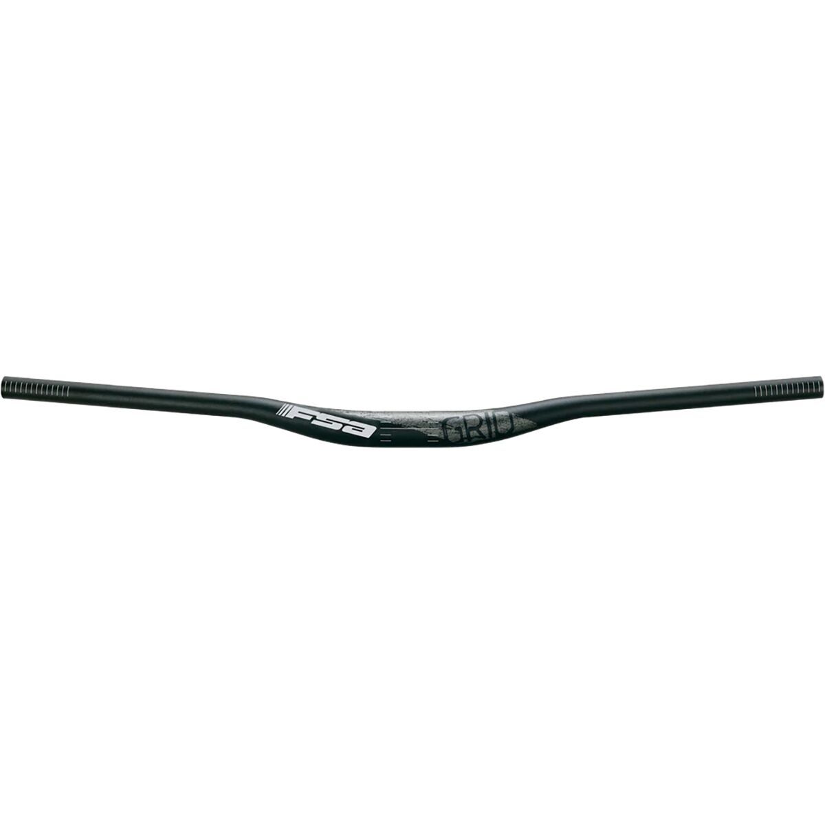 Image of FSA Grid 20 Riser Alloy Handlebar Black, 35x20mm rise