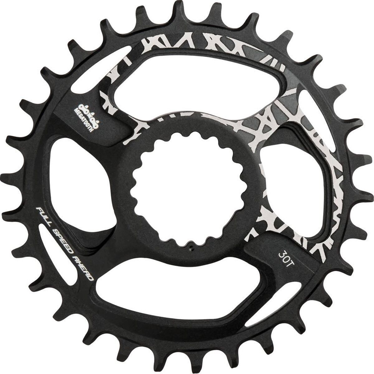 Image of FSA Sl-K Dm Chainring Black, 30T, Direct Mount