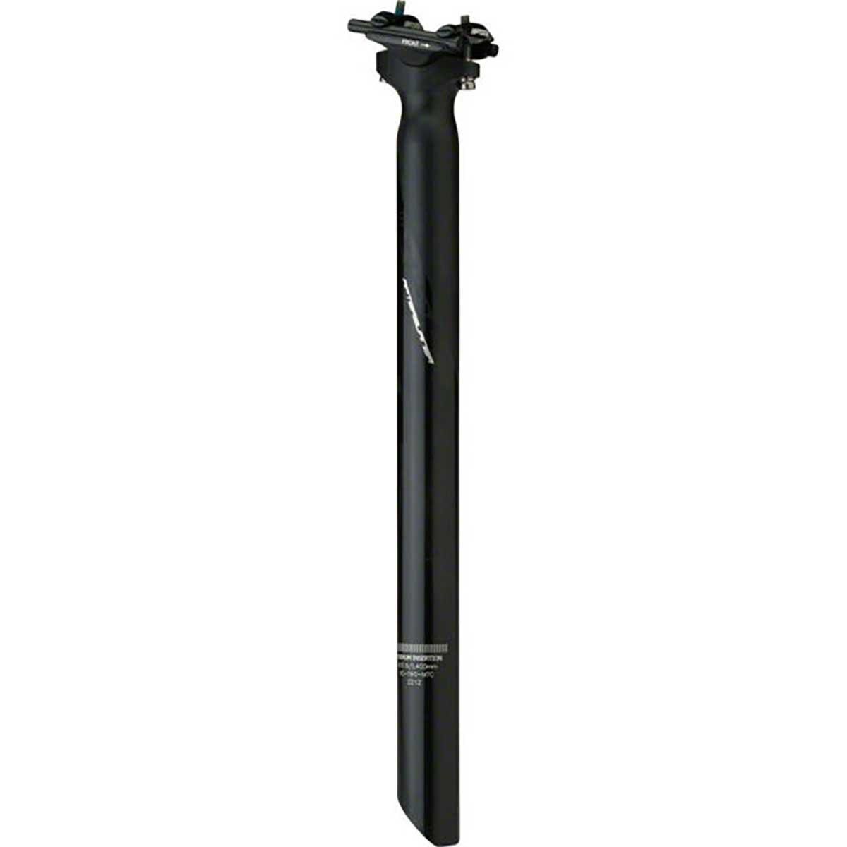 Image of FSA Xc-190 Alloy Seatpost Black, 31.6x400mm, SB 0mm