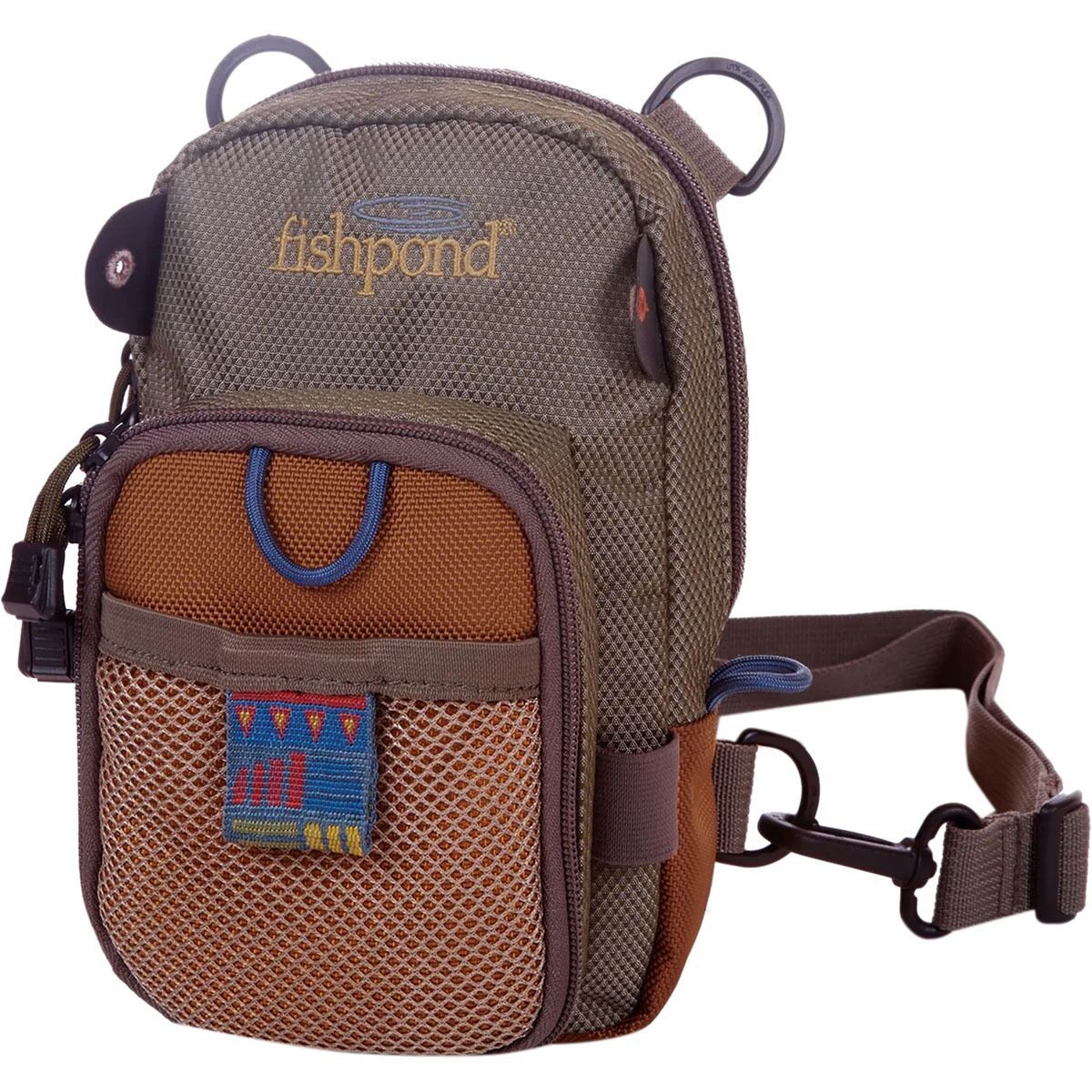 Image of Fishpond San Juan Vertical Chest Pack Saddle Brown, One Size