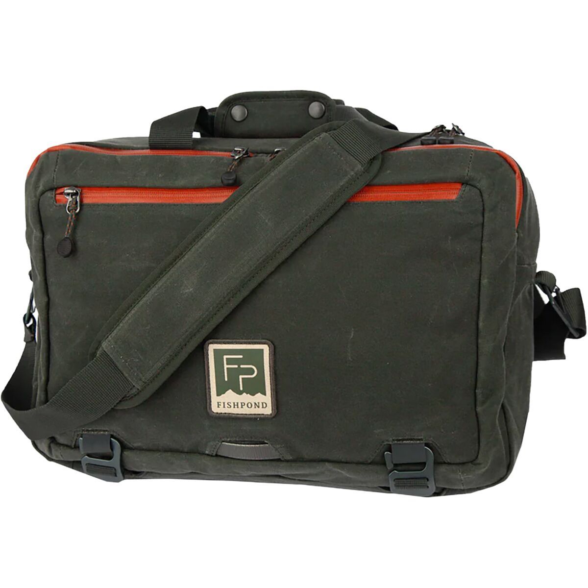 Image of Fishpond Boulder Briefcase Duskwood, One Size