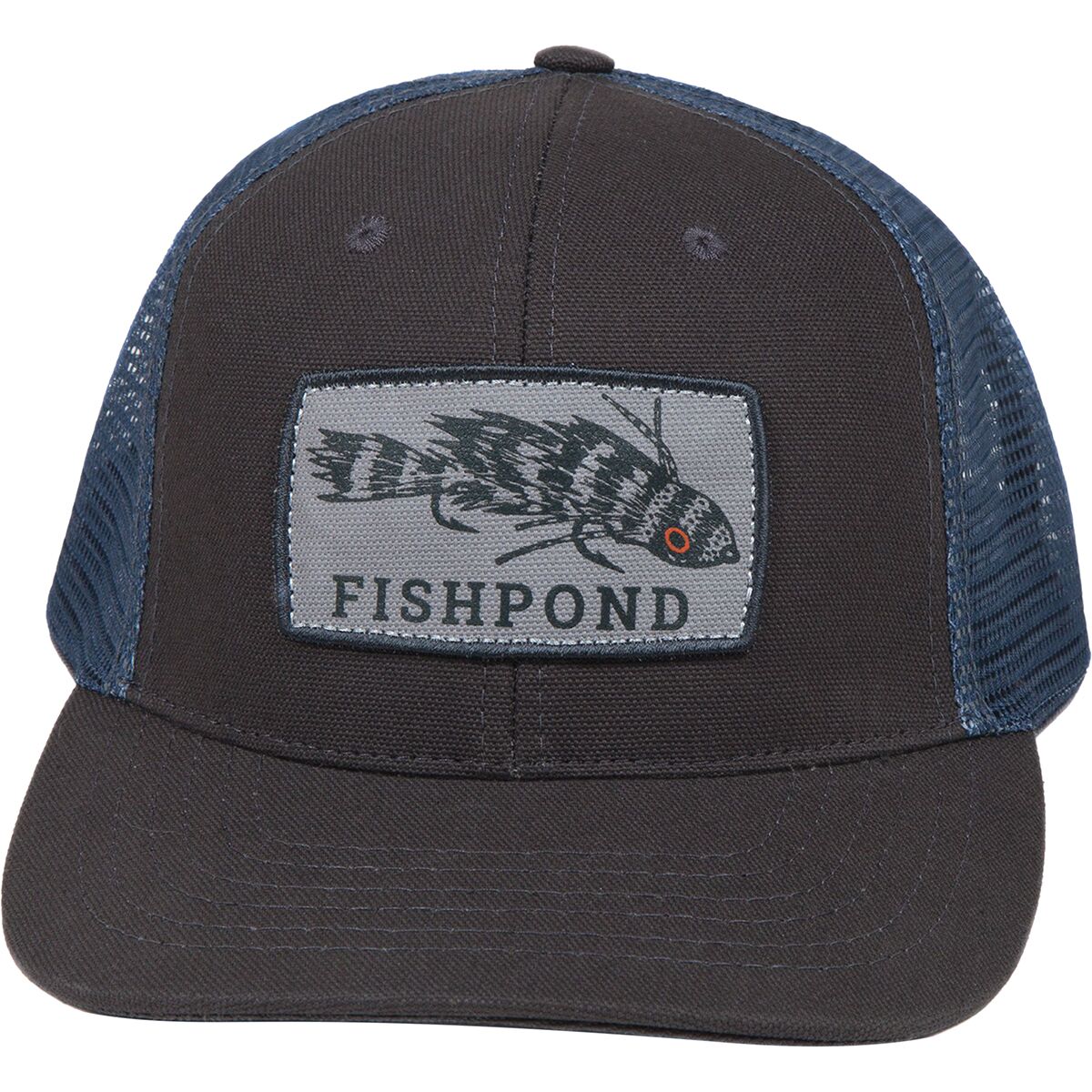 Image of Fishpond Meathead Hat Charcoal/Slate, One Size