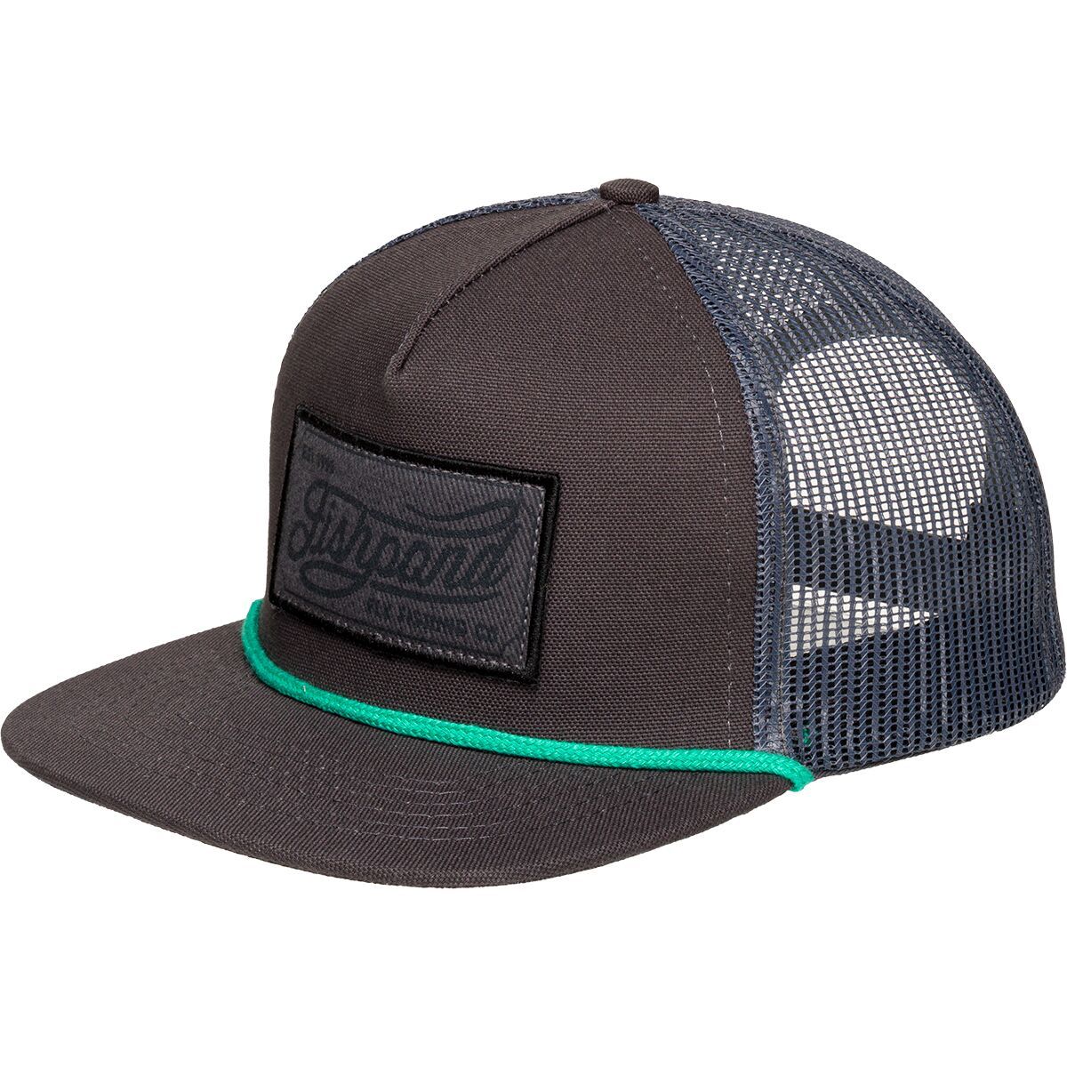 Fishpond Heritage Trucker Hat Slate, One Size