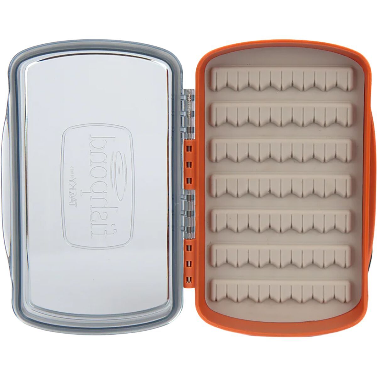 Image of Fishpond Tacky Pescador Small Fly Box Clear/Burnt Orange, Small