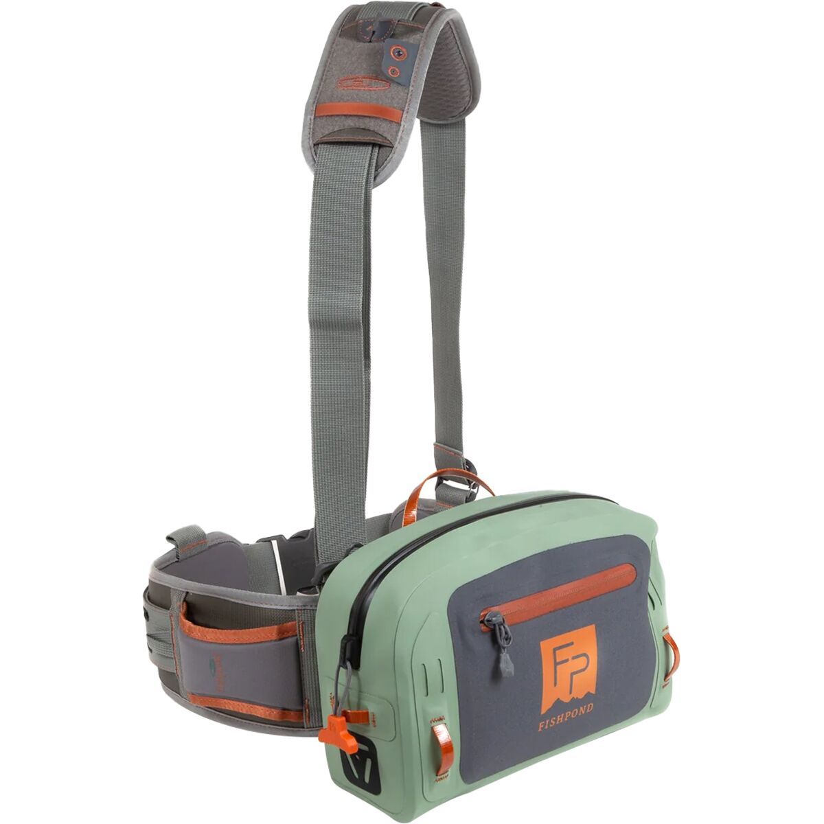 Image of Fishpond Thunderhead Small Submersible Lumbar Pack Eco Yucca, One Size