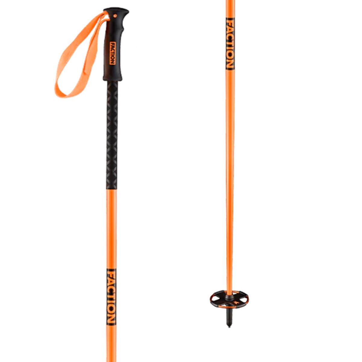 Image of Faction Skis Faction Ski Poles Orange, 115cm