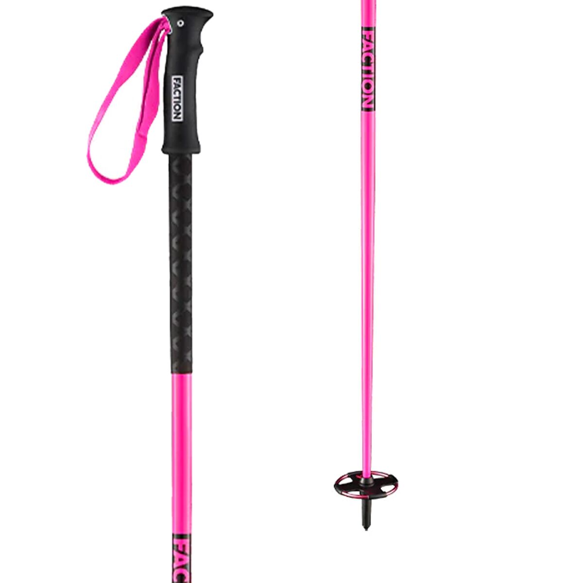 Image of Faction Skis Faction Ski Poles Pink, 115cm