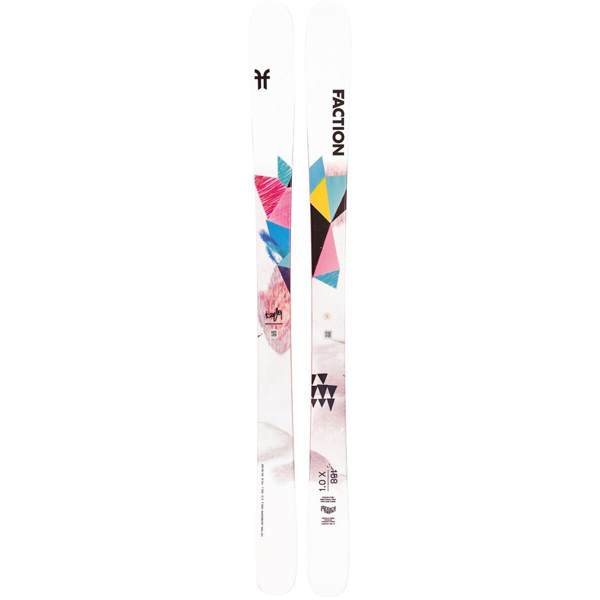 スキー FACTION PRODIGY 1.0 168cm GRIFFON Faction Prodigy 1 | 2024 All-Mountain Twin-Tip Ski – Faction