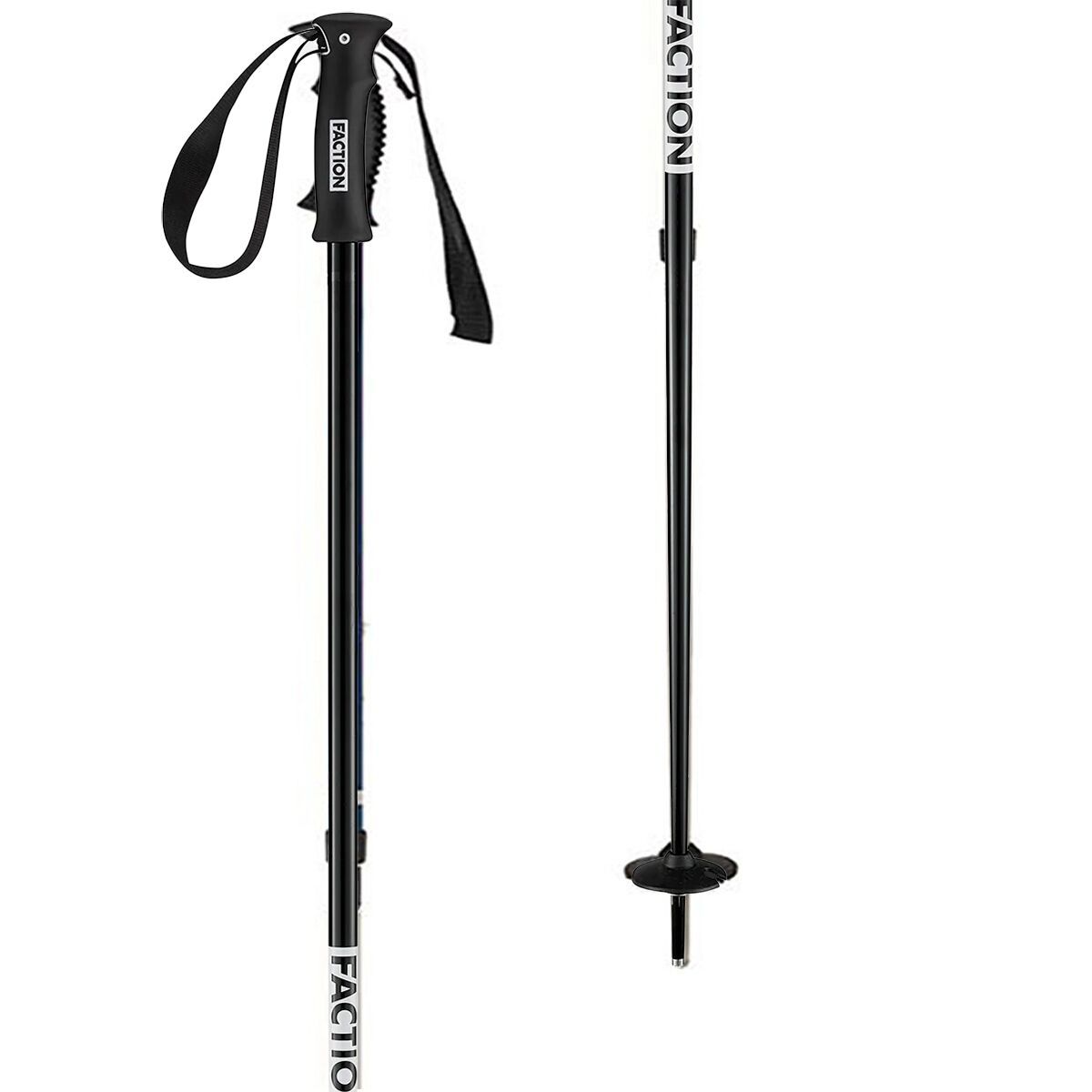 Image of Faction Skis Dancer Ski Poles Black, 110cm