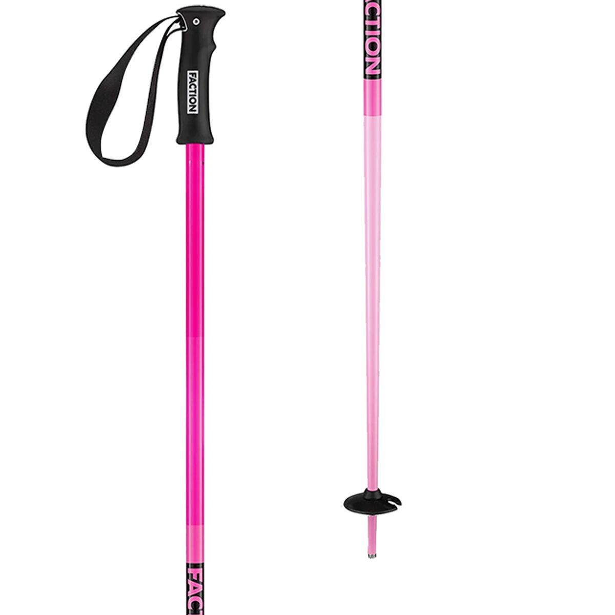 Image of Faction Skis Dancer Ski Poles Pink, 125cm