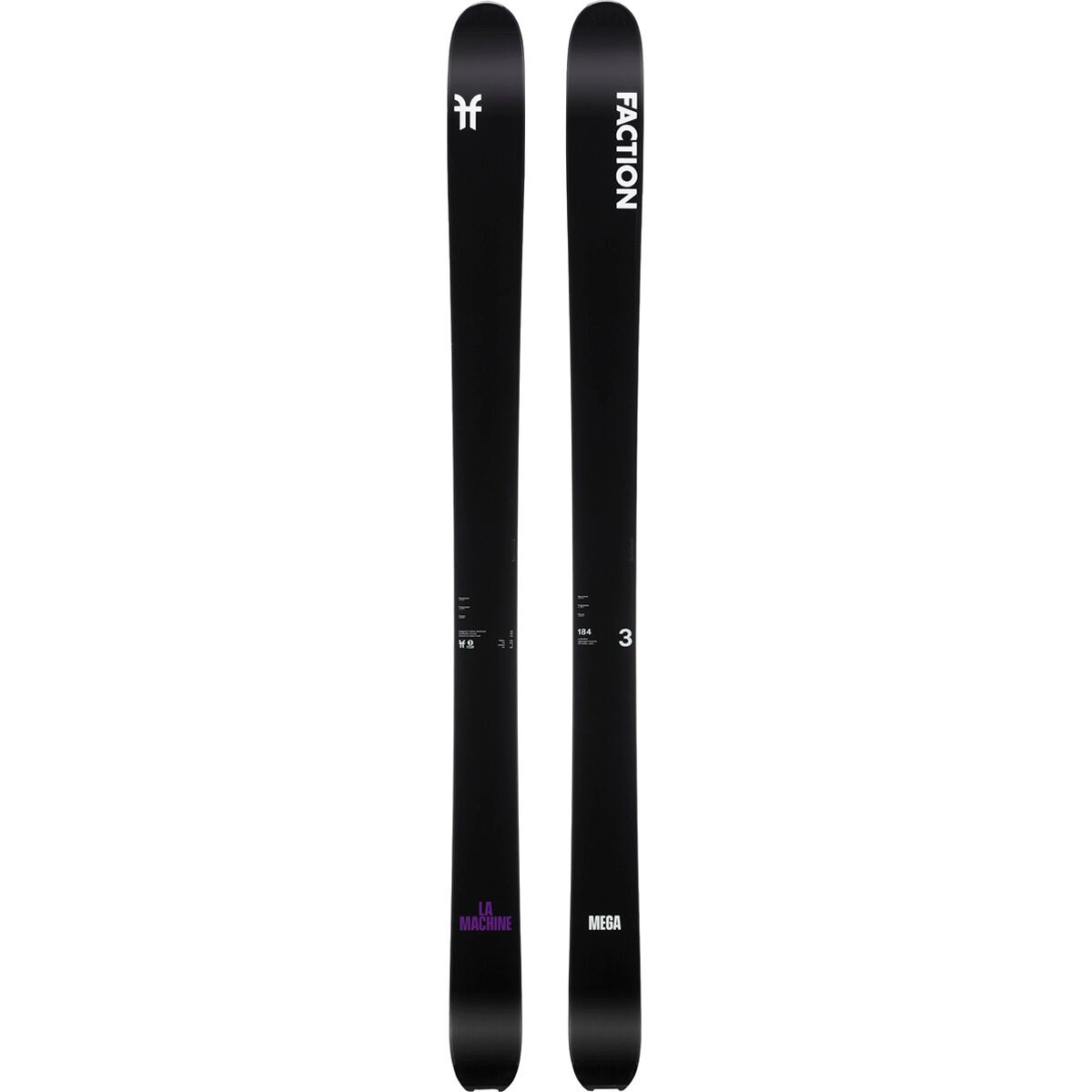 Faction Skis Faction Skis La Machine Mega Ski - 2025 Black, 190cm