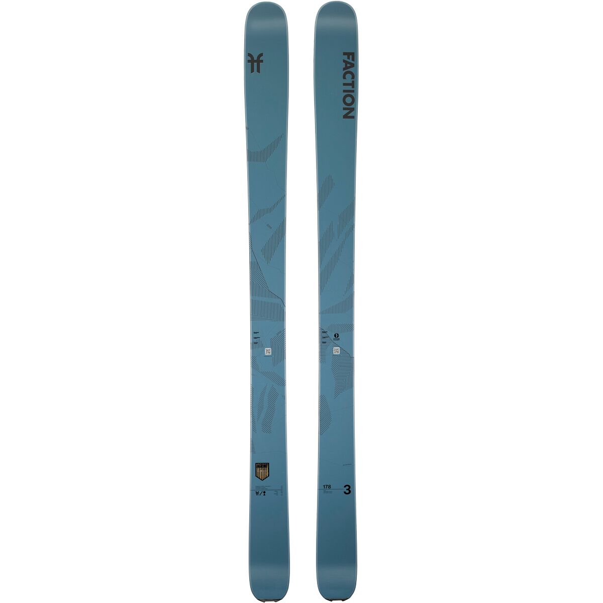 Faction Skis Faction Skis Agent 3 Ski - 2025 One Color, 178cm