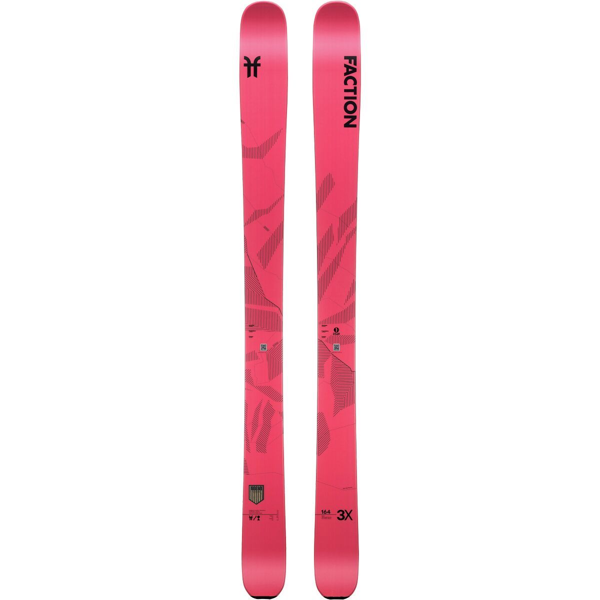 Image of Faction Skis Agent 3X Ski - 2025 - Women's Red, 172cm