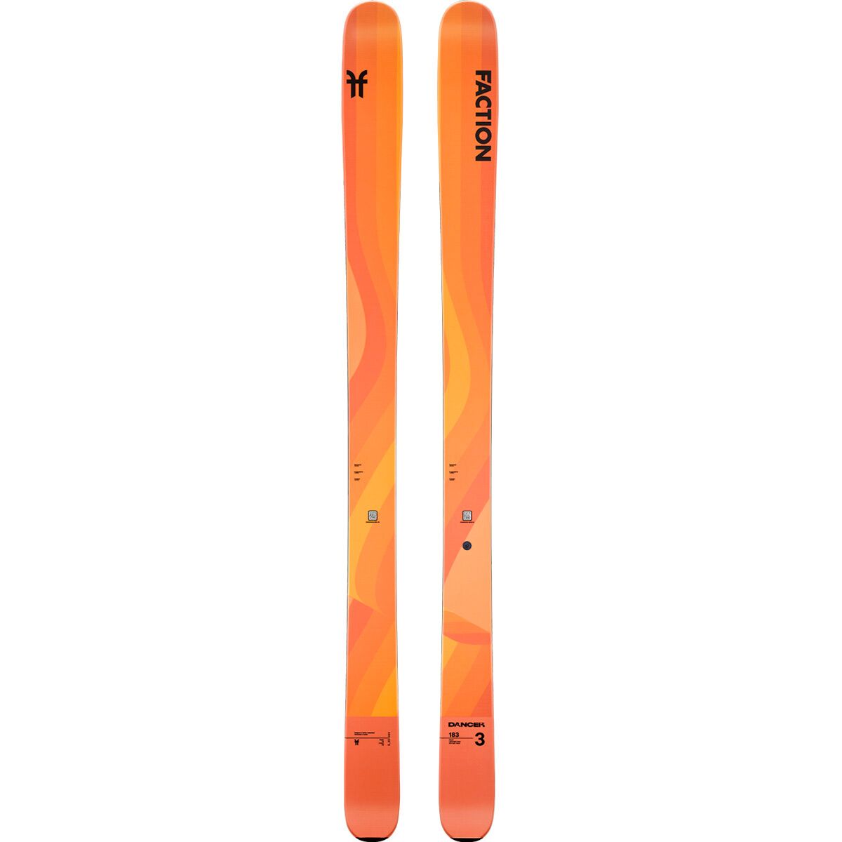 Faction Skis Faction Skis Dancer 3 Ski - 2025 Orange, 183cm