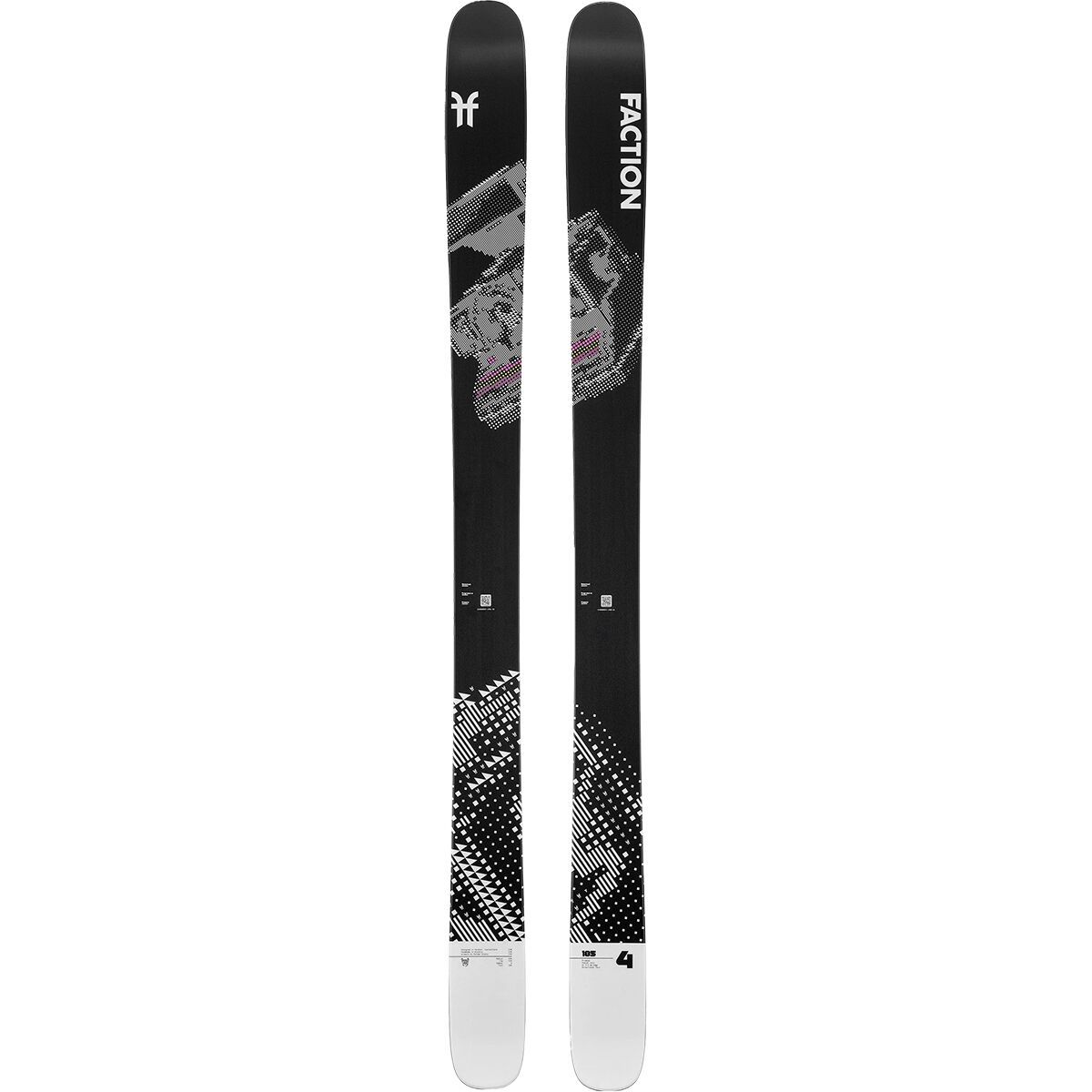 Faction Skis Prodigy 4 Ski - 2025 Black, 185cm