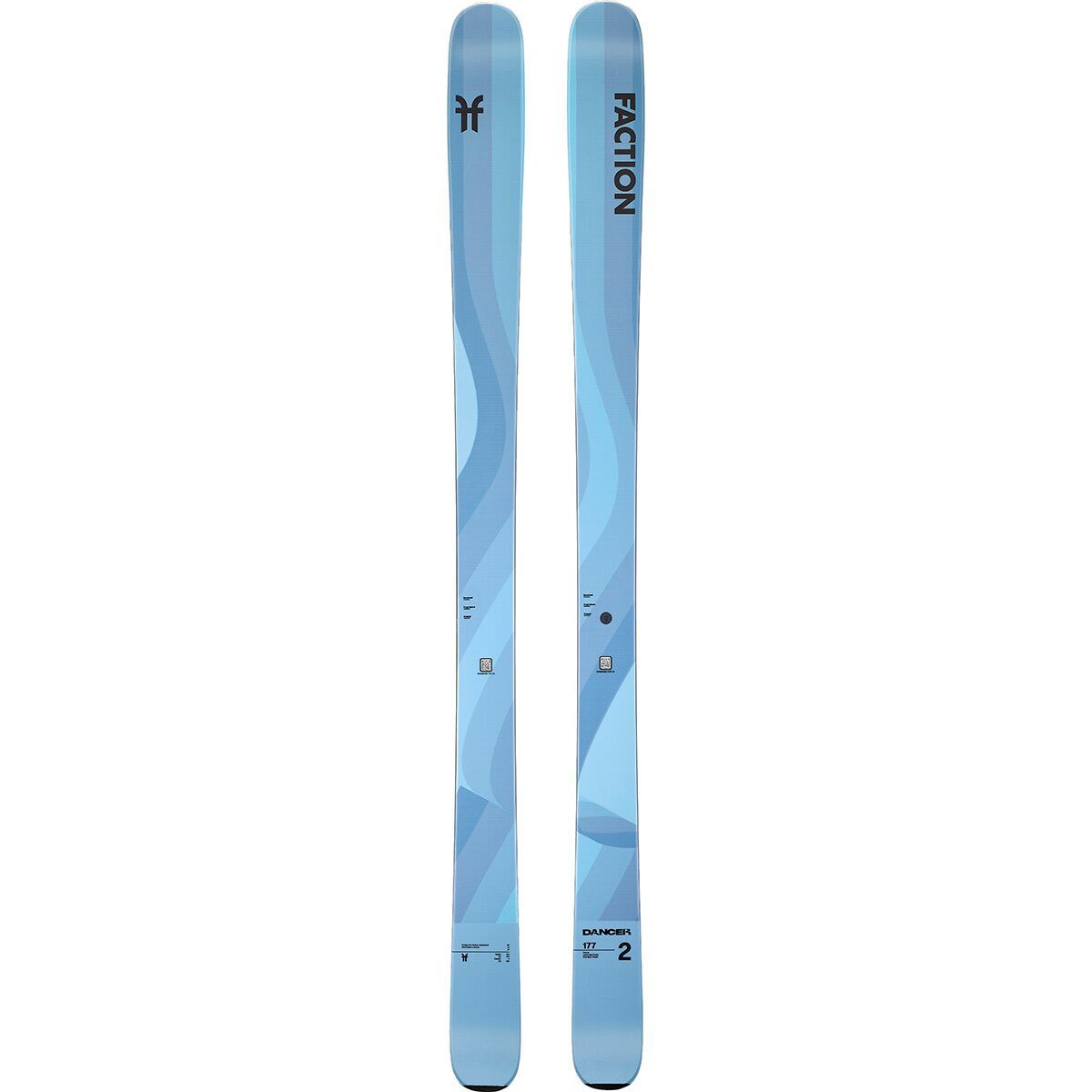 Image of Faction Skis Dancer 2 Ski - 2026 Blue, 182cm