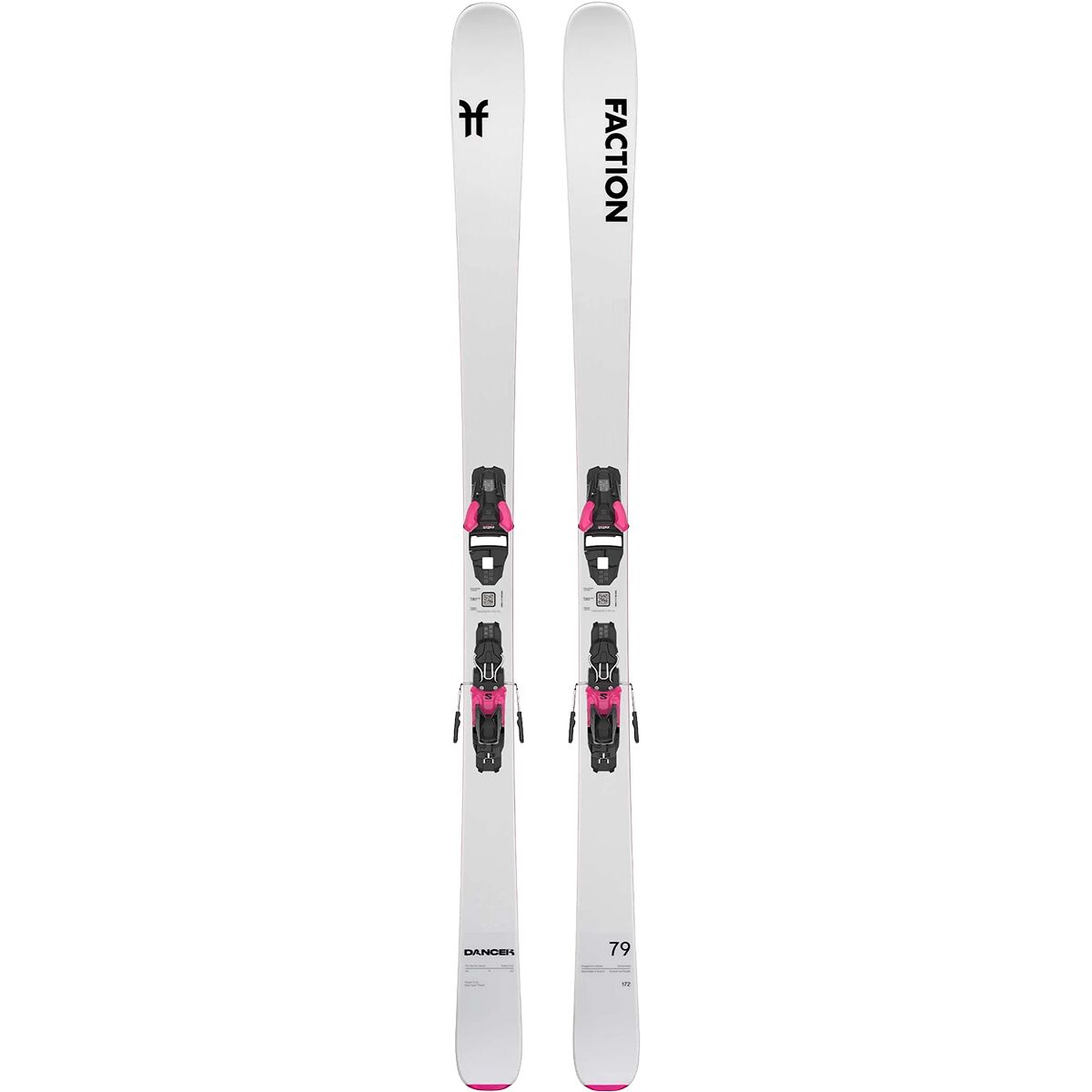 Faction Skis Faction Skis Dancer 79 Ski + Strive 11 - 2026 White, 172cm