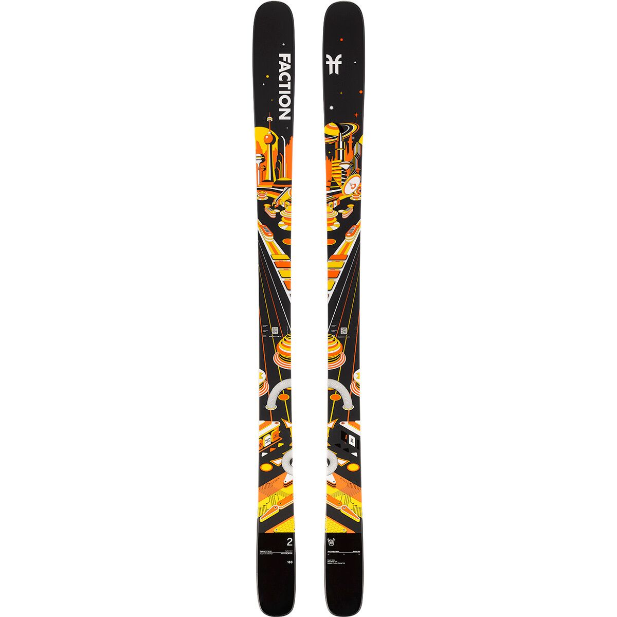 Faction Skis Faction Skis Prodigy 2 Ski - 2026 Black, 189cm