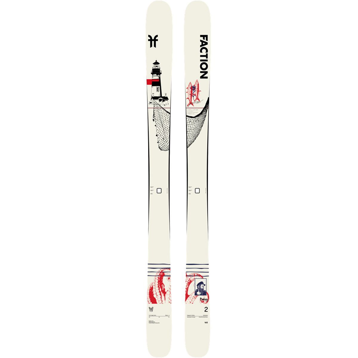 Image of Faction Skis Prodigy 3 Ski - 2026 Capsule White, 164cm