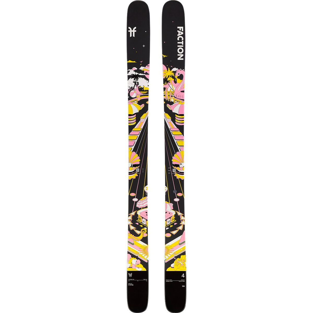 Image of Faction Skis Prodigy 4 Ski - 2026 Black, 191cm