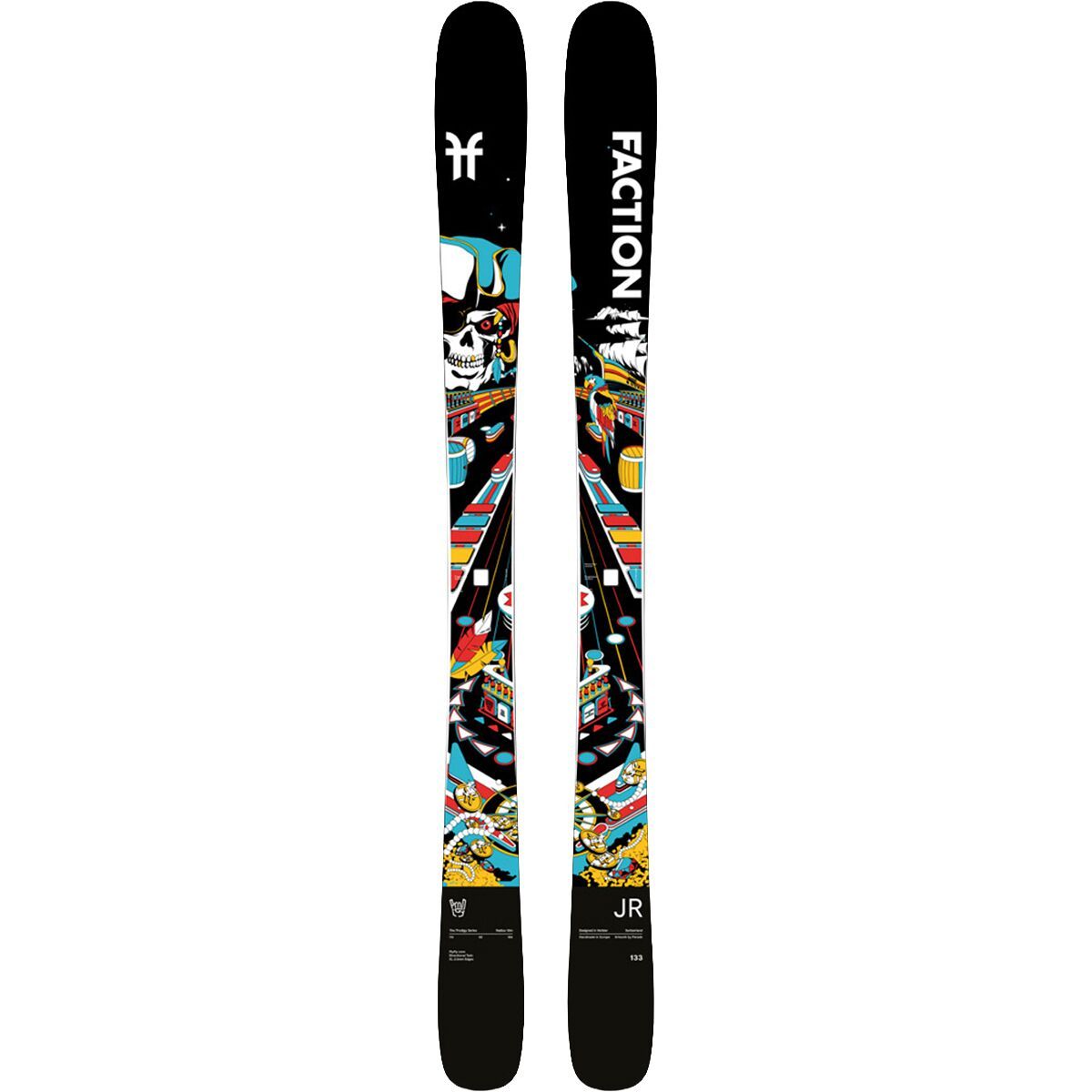 Faction Skis Prodigy Jr Ski - 2026 - Kids' Black, 133cm