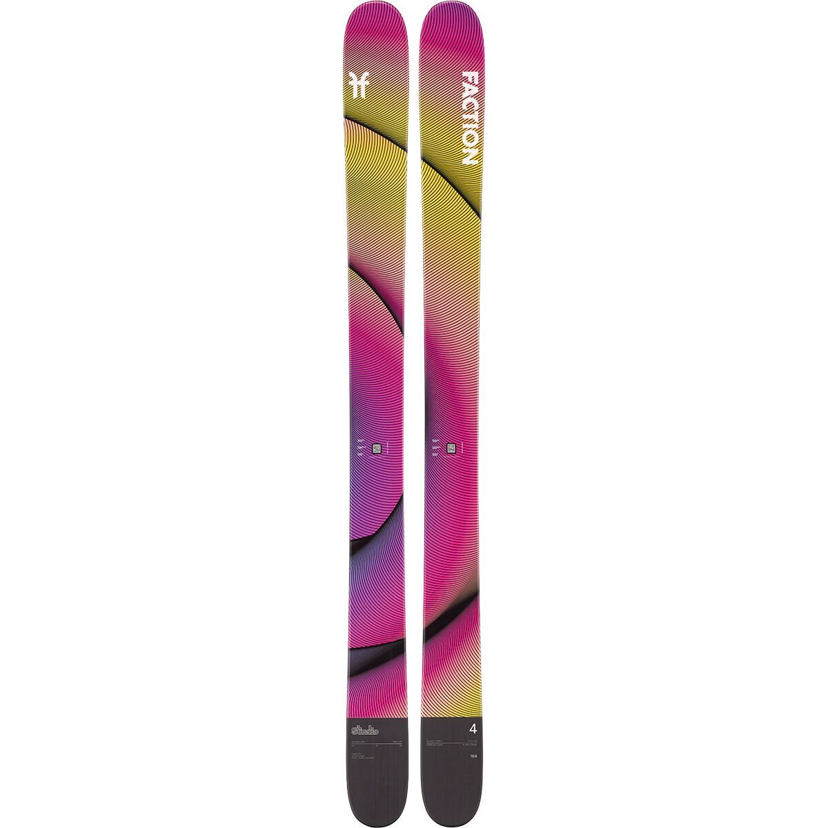 Image of Faction Skis Studio 4 Ski - 2026 Purple, 184cm