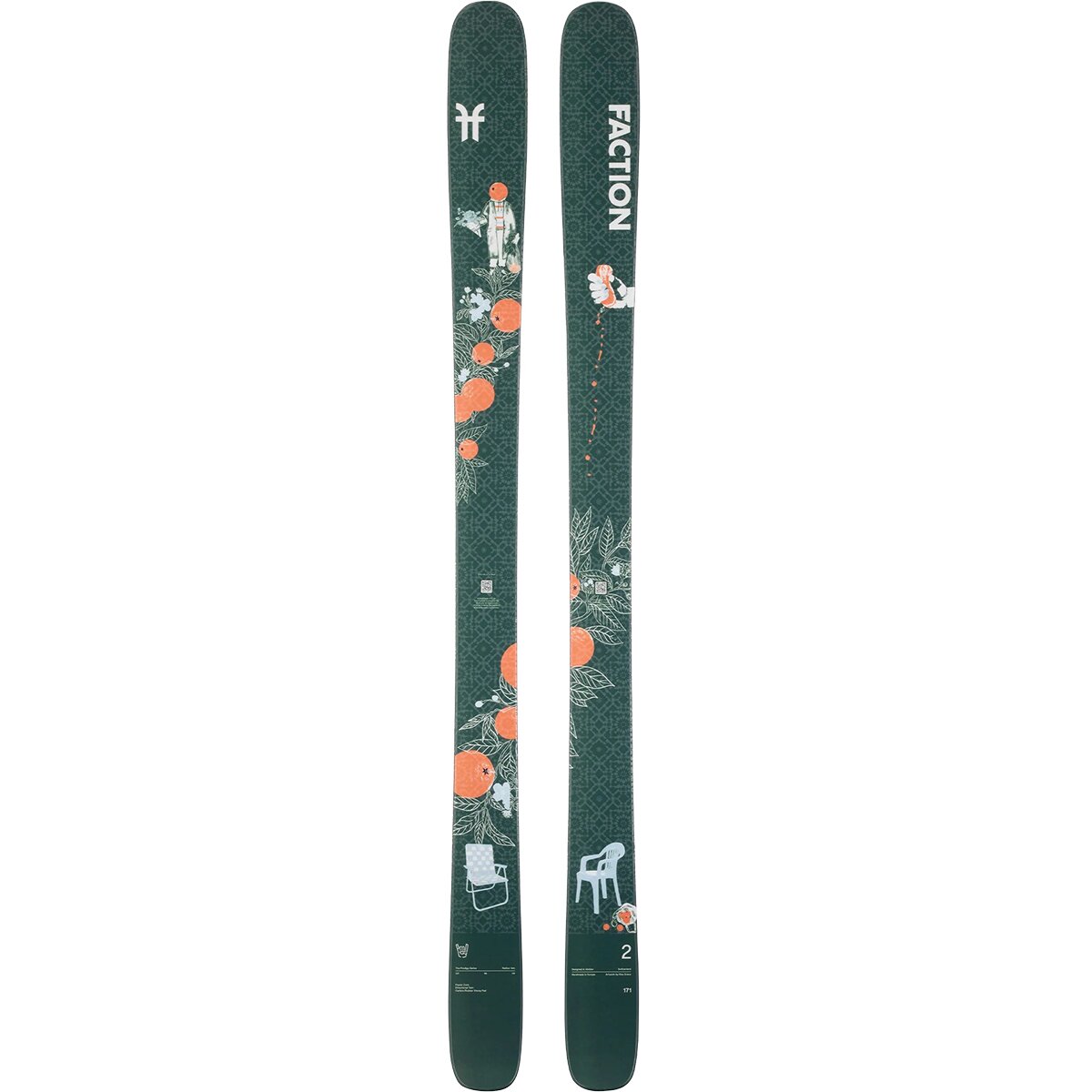 Image of Faction Skis Prodigy 2 Capsule Ski - 2027 - Women's One Color, 165cm