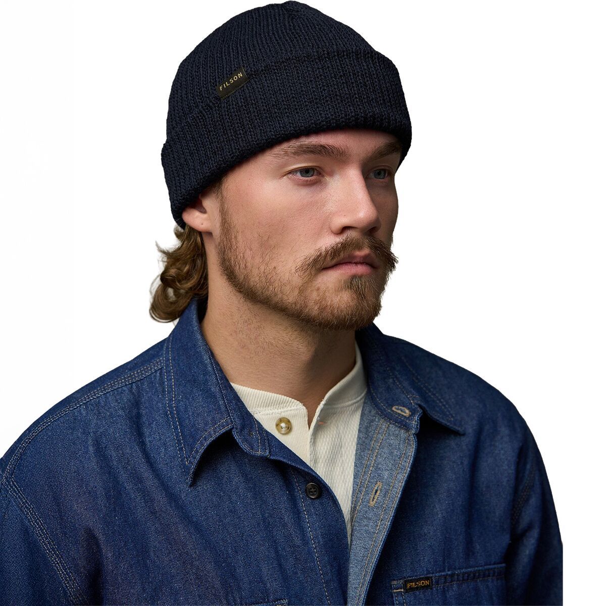 Image of Filson Watch Beanie - Men's Navy, One Size