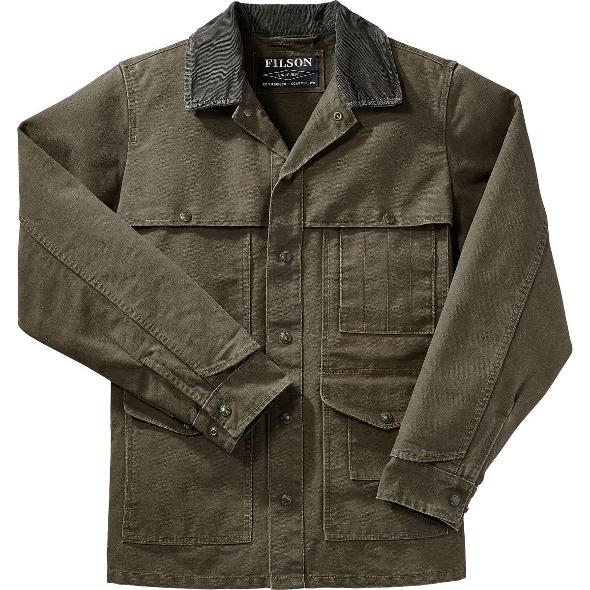Filson Stonewashed Canvas Cruiser Jacket - Men's